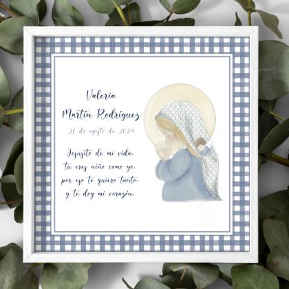 LÁMINA VIRGENCITA VICHY