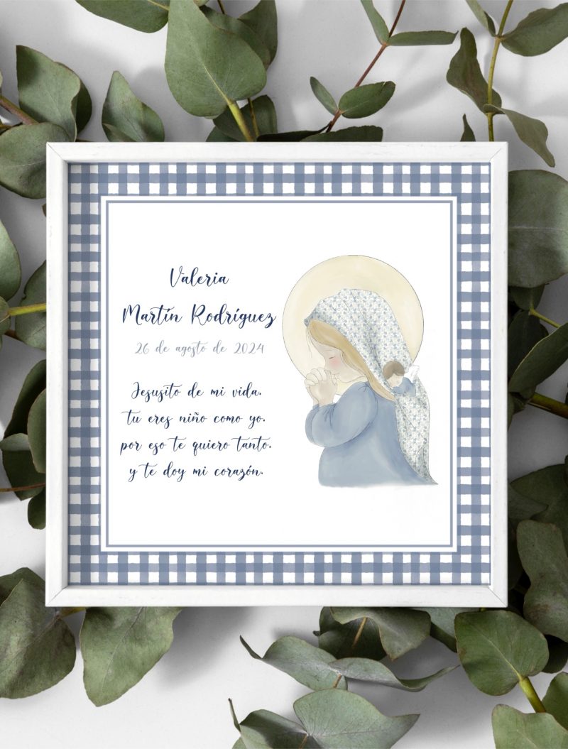 LÁMINA VIRGENCITA VICHY