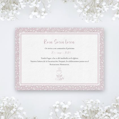 INVITACIÓN ESTAMPADO