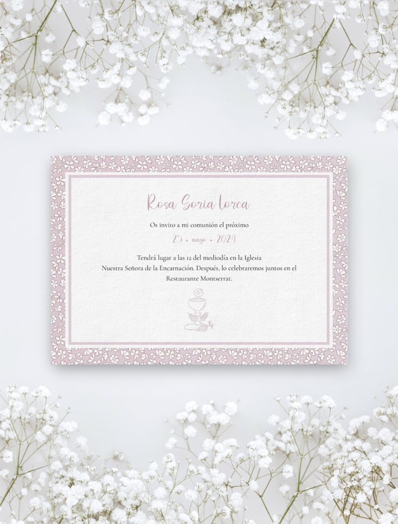INVITACIÓN ESTAMPADO