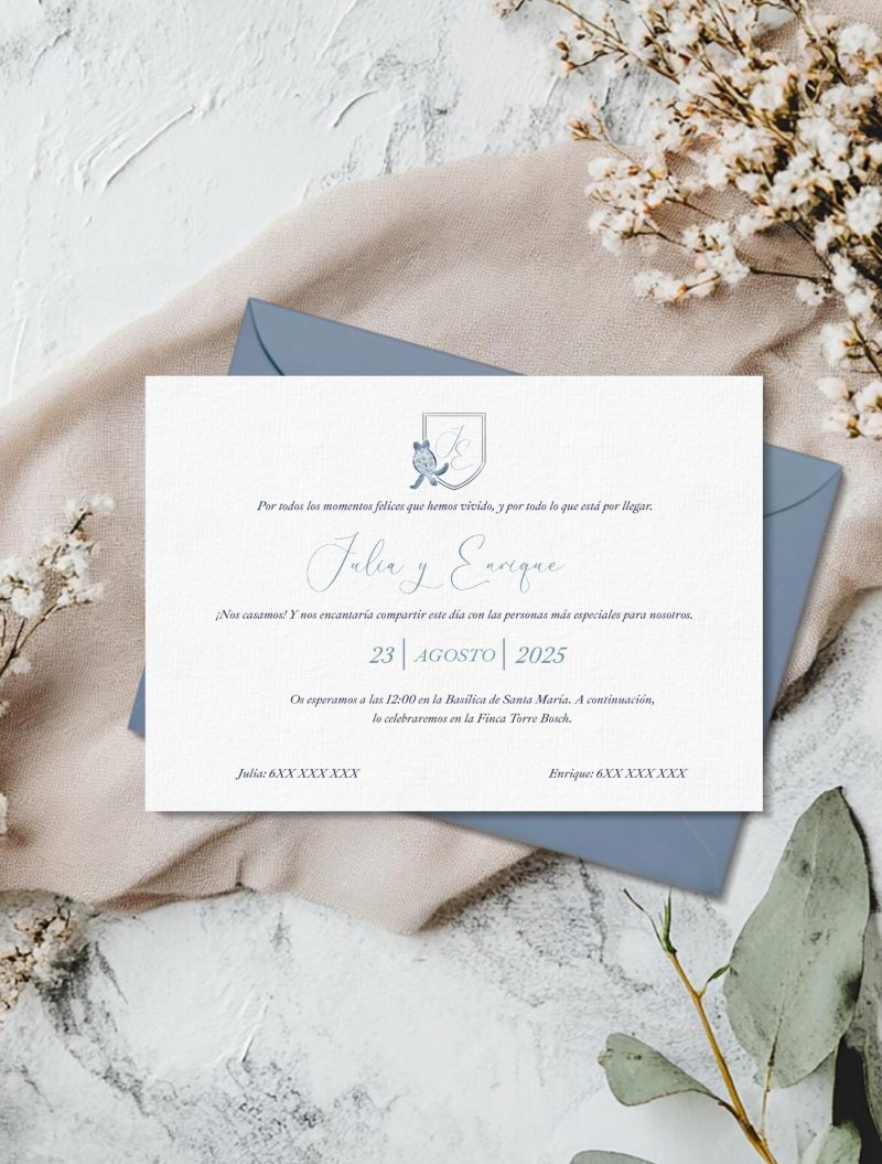 INVITACIÓN ESCUDO GALÁPAGO