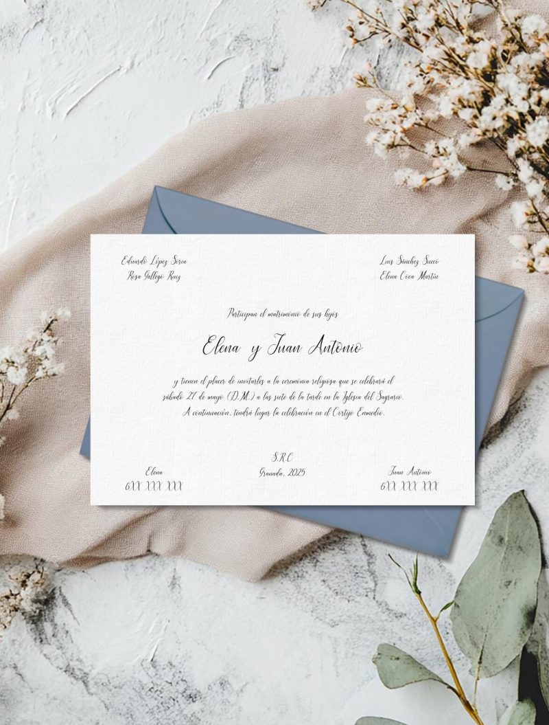 INVITACIÓN CLÁSICA ALTEZA
