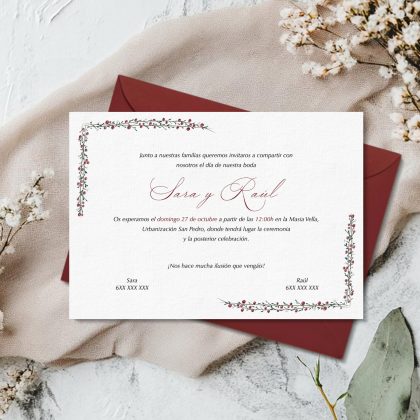 INVITACIÓN MUÉRDAGO