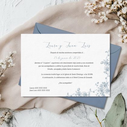 INVITACIÓN BORDADOS