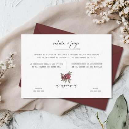 INVITACIÓN GRANADA