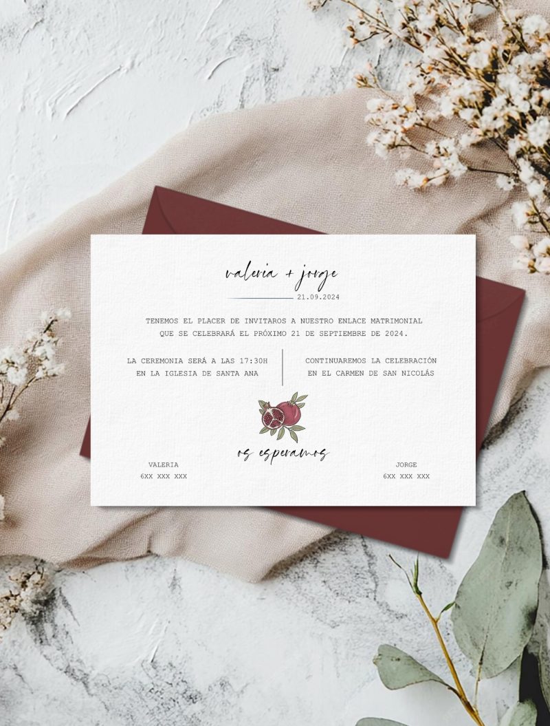 INVITACIÓN GRANADA