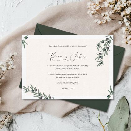 INVITACIÓN OLIVAR