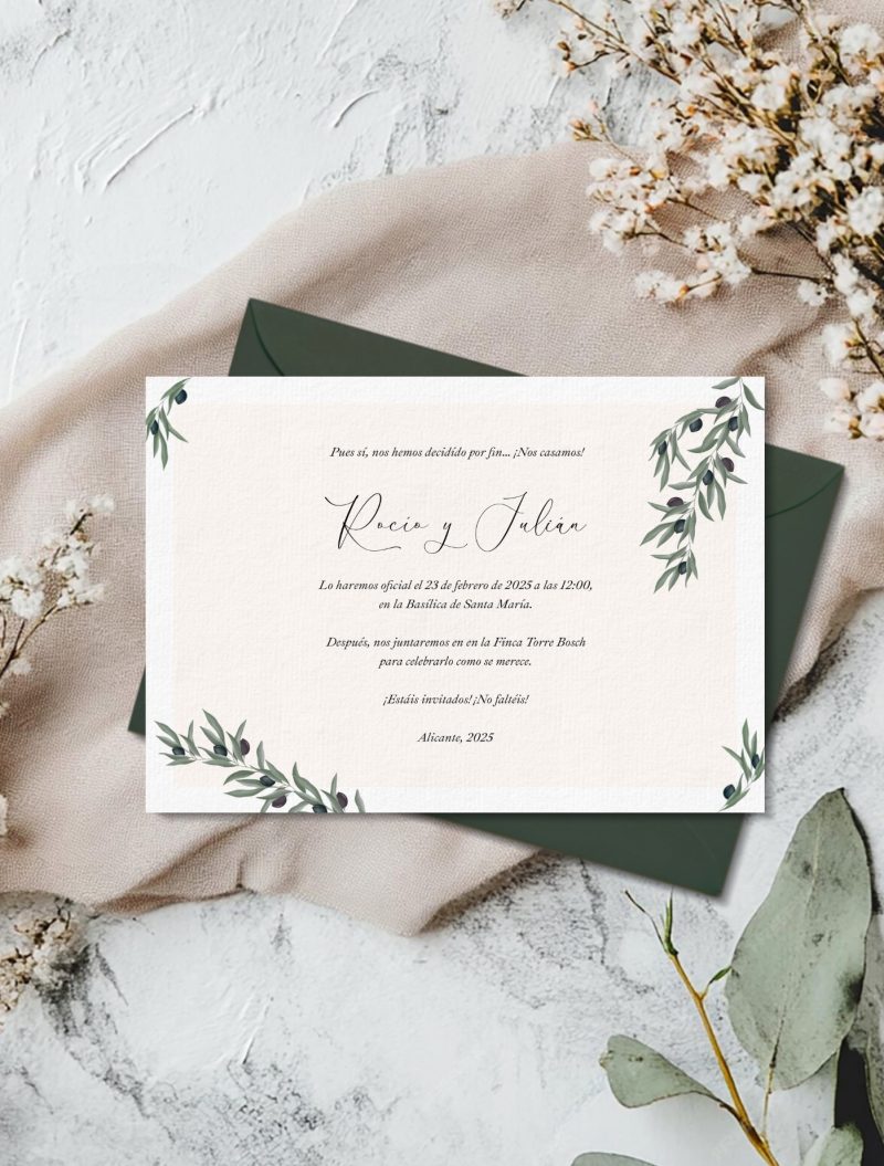 INVITACIÓN OLIVAR