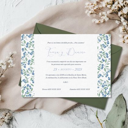 INVITACIÓN TULIPAS