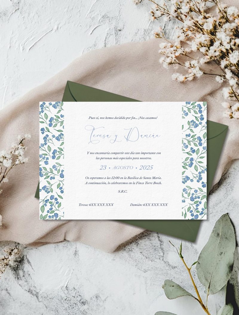 INVITACIÓN TULIPAS