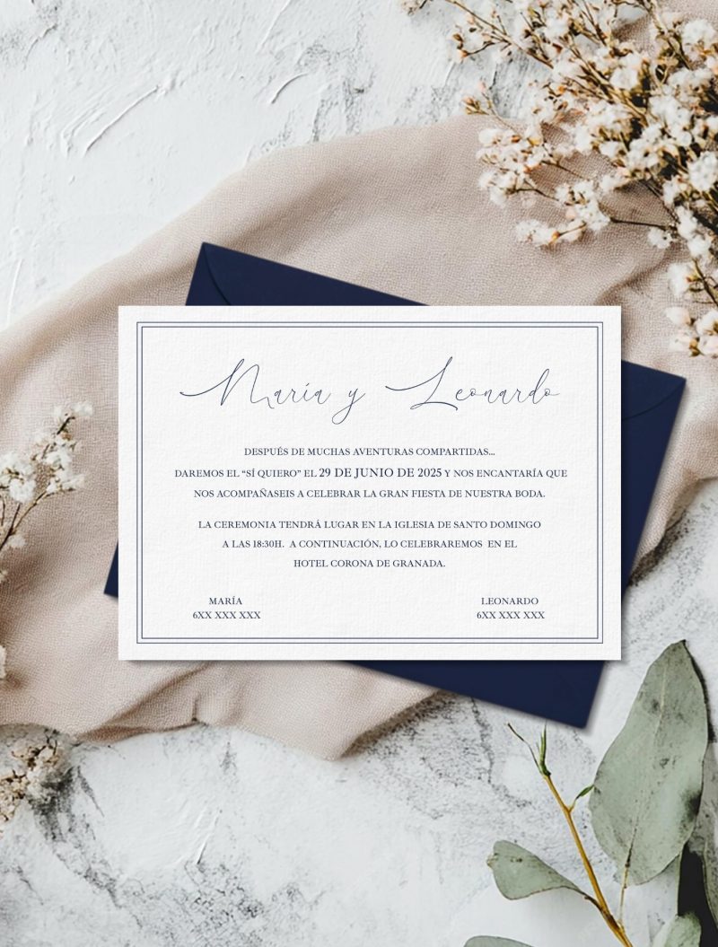 INVITACIÓN SIMPLICIDAD