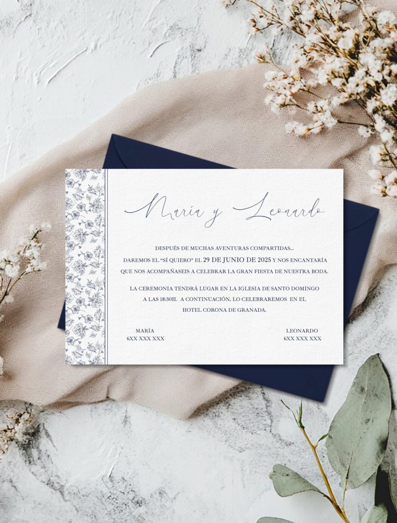 INVITACIÓN ROSA