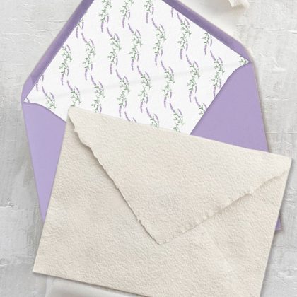 SOBRES FORRADOS LAVANDA